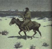 The Luckless Hunter (mk43) Frederic Remington
